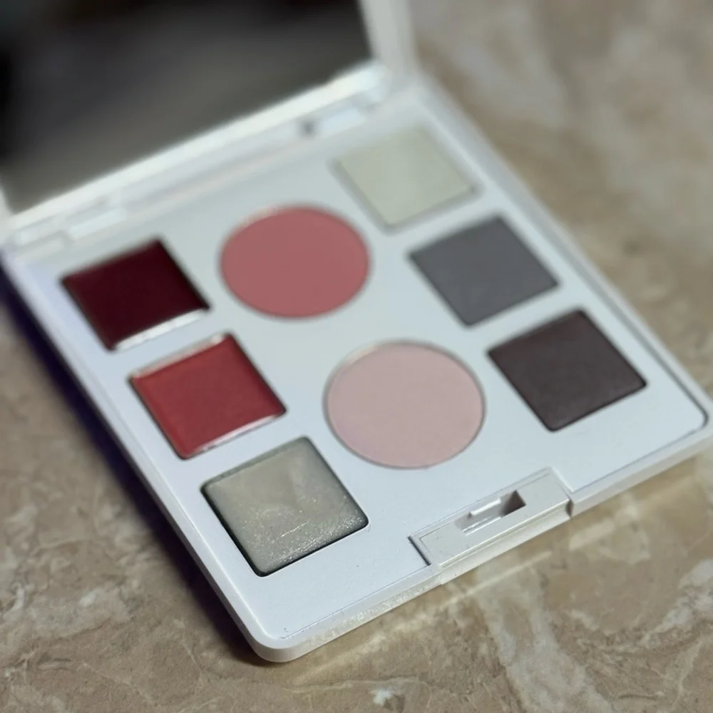 Sonia Kashuk Shiny Time Lips Cheek Eye Eyeshadow Blush Gloss Palette NWOB